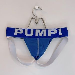 Pump! Men’s Classic Jock - Royal (Medium)